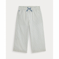 Ralph Lauren Kids 'Striped Cotton Madras Pull-On Pant' für kleinkind & kleine Mädchen