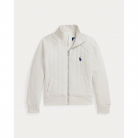 Ralph Lauren Kids 'Quilted Jacquard Jacket' für kleinkind & kleine Mädchen