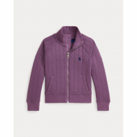 Ralph Lauren Kids 'Quilted Jacquard Jacket' für kleinkind & kleine Mädchen