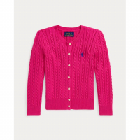 Ralph Lauren Kids 'Mini-Cable Cotton Cardigan' für kleinkind & kleine Mädchen