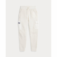 Ralph Lauren Kids 'Waffle-Knit Cotton Cargo Jogger Pant' für große Mädchen