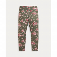 Ralph Lauren Kids 'Floral Performance Jersey Legging' für große Mädchen