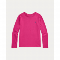 Ralph Lauren Kids 'Cotton Jersey Long-Sleeve Tee' für große Mädchen