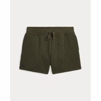 Ralph Lauren Kids 'Quilted Cotton-Blend Short' für große Mädchen