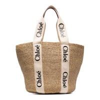 Chloé 'Large Woody Logo-Strap' Tote Handtasche für Damen