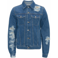 J W Anderson Veste en jeans 'Distressed' pour Hommes