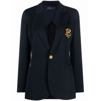 Polo Ralph Lauren 'Embroidered-Monogram Double-Knit' Klassischer Blazer für Damen