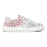 Versace 'Greca Crystal-Embellished' Sneakers für Damen