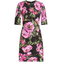 Dolce&Gabbana Women's 'Floral-Print' Mini Dress