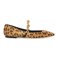 Jimmy Choo 'Leopard Print Tilda' Ballerinas für Damen