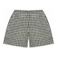 Ganni 'Check-Print' Shorts für Damen