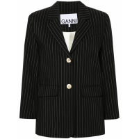 Ganni 'Pinstripe' Klassischer Blazer für Damen