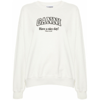 Ganni 'Logo-Print' Sweatshirt für Damen