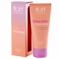 Fluff 'Glow Jelly - With Amber Extract And Vitamin C' Reinigungsgel - 100 ml