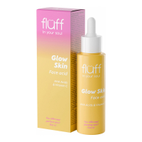 Fluff 'Glow Skin - Smoothing Face Scrub With Vitamin C And Aha Acid' Gesichtspeeling - 40 ml