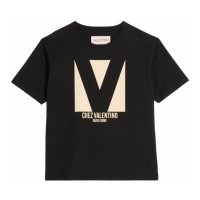 Valentino Men's 'Chez Valentino-Print' T-Shirt