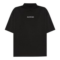 Balenciaga Women's 'Logo-Embroidered' T-Shirt