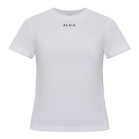 Alaïa T-shirt 'Logo' pour Femmes