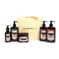 Arganicare Coffret Rituel Brillance Ultime -Proteine De Soie – Tous Types De Cheveux - 5 Pièces