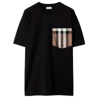 Burberry Women's 'Check-Pocket' T-Shirt