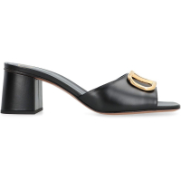 Valentino Women's 'VLogo' High Heel Mules