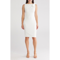 Calvin Klein Robe fourreau 'Shoulder Bow Sleeveless' pour Femmes