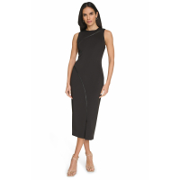 Calvin Klein Robe fourreau 'Zipper Trim Sleeveless Midi' pour Femmes