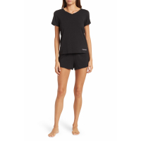 Calvin Klein Ensemble pyjama haut & short 'V-Neck' pour Femmes