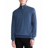 Calvin Klein Pull 'Long Sleeve Quarter-Zip Pullover' pour Hommes