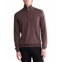 Calvin Klein Pull 'Long Sleeve Quarter-Zip Pullover' pour Hommes