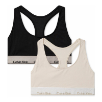 Calvin Klein  Bralette 'Modern Cotton Holiday Unlined QF8285' pour Femmes - 2 Pièces