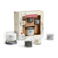 Yankee Candle Set de bougies 'Snow Globe Wonderland' - 4 Pièces