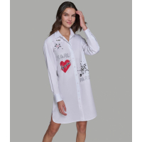 Karl Lagerfeld Paris 'Karl Rockstar Shirt Dress' pour Femmes