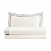 Biancoperla Parure De Lit Queen Size Sharon Oyster