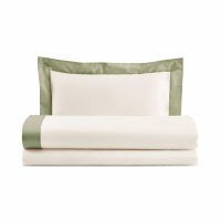 Biancoperla Sharon Parure De Lit Double Pour 1 Et Demi Ruppia