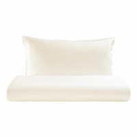 Biancoperla Ensemble De Housse De Couette Simple Ivoire Aurora