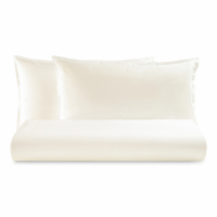 Biancoperla Ensemble Housse De Couette Double Aurora Ivoire