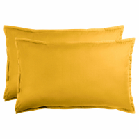 Biancoperla Aurora Lot De 2 Taies D'Oreiller, Seitan