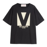 Valentino T-shirt 'Chez Valentino-Print' pour Femmes