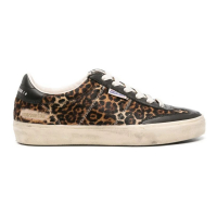 Golden Goose Deluxe Brand Sneakers 'Soul Star Cheetah-Pattern' pour Femmes