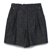 Brunello Cucinelli Short 'Pleat-Detail' pour Femmes