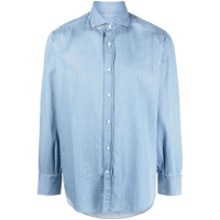 Brunello Cucinelli Chemise en Jean 'Button-Front' pour Hommes