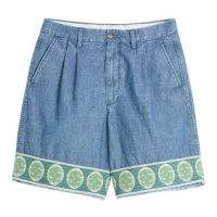 Valentino Short en jean 'Bermuda' pour Hommes