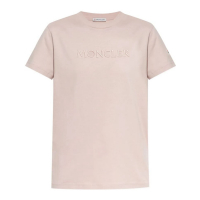 Moncler T-shirt 'Logo-Embroidered' pour Femmes