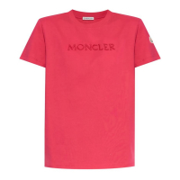 Moncler T-shirt 'Logo-Embroidered' pour Femmes