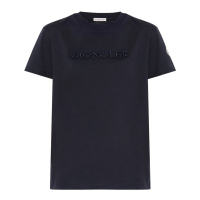 Moncler T-shirt 'Logo-Embroidered' pour Femmes