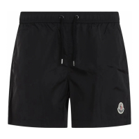 Moncler Short de bain 'Appliqué' pour Hommes