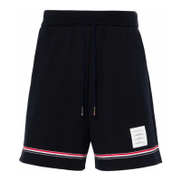 Thom Browne Short en coton 'Mid-Rise' pour Hommes