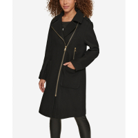 Karl Lagerfeld Paris 'Asymmetrical Patch Pocket Coat' pour Femmes