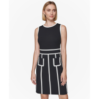 Karl Lagerfeld Paris 'Sleeveless Crepe Scuba Sheath Dress' pour Femmes